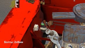 My Summer Car ? Часть 2: Как установить двигатель? Подвесить на подъемник?!