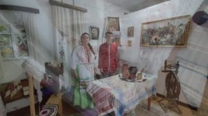 Школьная экскурсия по экспозиции «Кубанская хата»