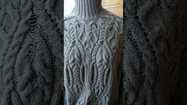 Вяжу свитер по вдохновению Лоро Пиана, кашемир. смотреть онлайн