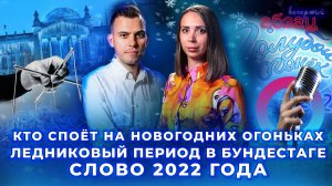 Кто споёт на новогодних огоньках, ледниковый период в бундестаге, слово 2022 года | «Вечерний Абзац»