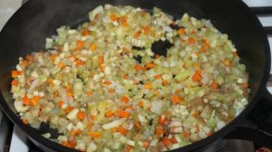 Рис с овощами и кукурузой