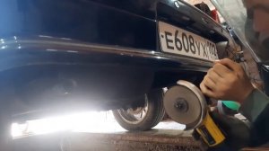 Приварил насадку на глушитель