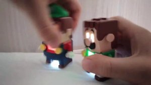 как подключить Марио и Луиджи! Лего супер Марио