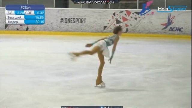 Мария МАЗУР マリア・マズル　ＳＰ　Юношеские соревнования на призы Марии Бутырской смотреть онлайн