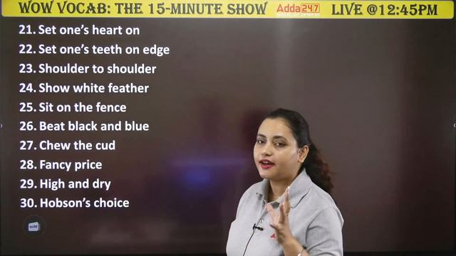 WOW VOCAB | English Vocabulary for Competitive Exams | Class #156 Rupam Chikara смотреть онлайн