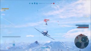 Советский самолет Ла-5, 1й, победа, выжил, 12 фрагов, в игре World of Warplanes