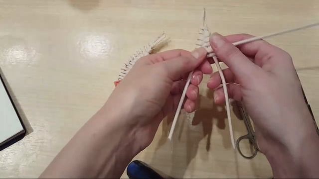 ?Ангелочек своими руками! Плетем из бумажных трубочек! Запись трансляции! смотреть онлайн