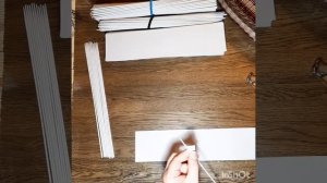 Как я изготавливаю бумажную лозу