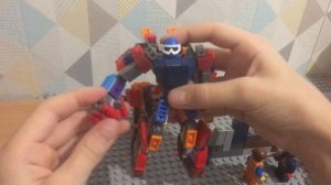 Самоделка, боевой костюм из лего #лего