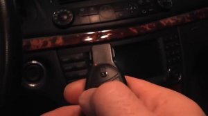 How to enable and disable the alarm on the Mercedes W211, W219 CLS / Immobilizer Mercedes W211