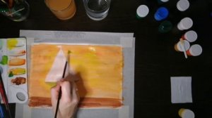 10. Ритм пятен. Лето. Урок ИЗО