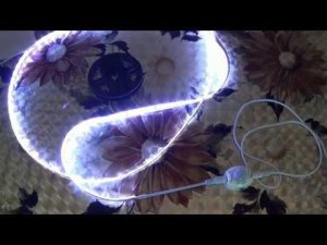 Светодиодная лента  с датчиком  движение.