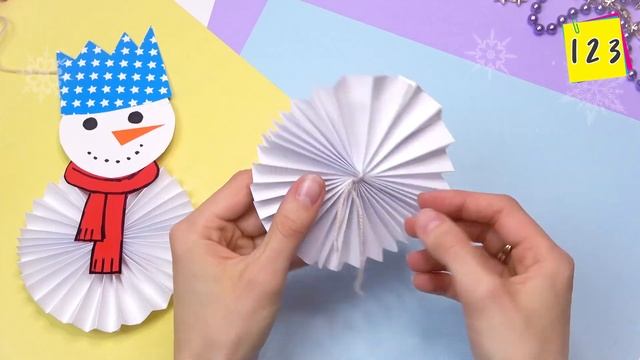 DIY Paper Crafts  Paper Toys  Christmas Craft Snowman