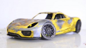 Porsche 918 Spyder  - Реставрация модели авто\\ Крутые идеи для подростков!