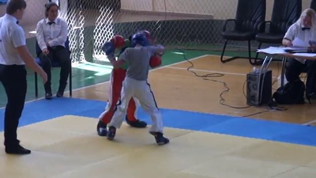 Нестеров Павел 1.1 ЛАЙТ 19.09.15 Чемпионат и Первенство г.Симферополя по кикбоксингу WAKO смотреть онлайн