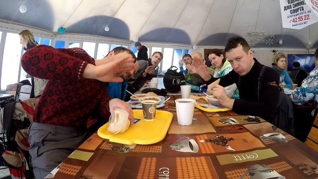 Сахалин. Горнолыжная база "Горный воздух". смотреть онлайн