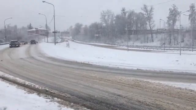 г.Алексин не был готов встретить большой снегопад смотреть онлайн