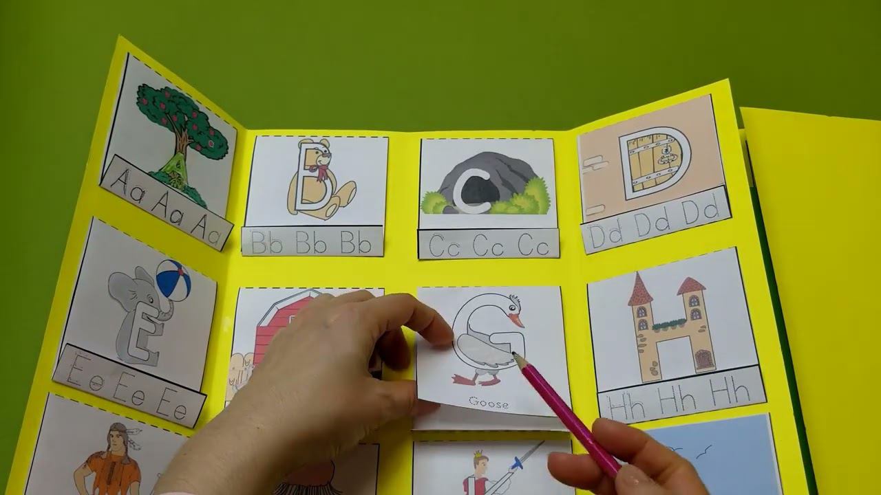 Шаблоны для интерактивной тетради по английскому языку. Буквы смотреть онлайн