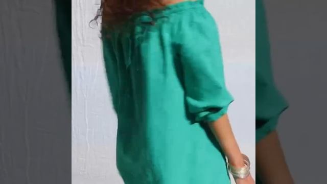 Итальянские льняные платья LFDL La Fabbrica Del Lino смотреть онлайн