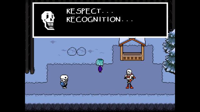 Undertale: Meeting Sans and Papyrus (Game Dub) смотреть онлайн