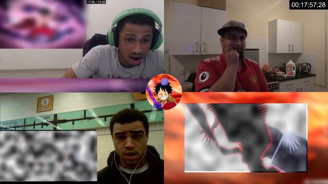 Snakeman Luffy vs Katakuri, falls on his back! Reaction Mashup | One Piece