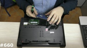 Неполный разбор ноутбука Asus K45D. Замена HDD, ODD, RAW, Клавиатуры, Техобслуживание