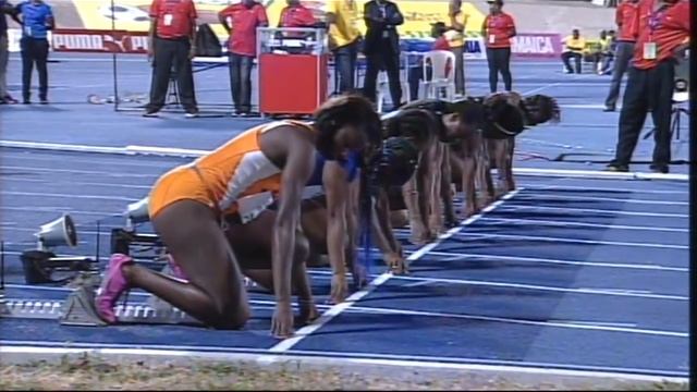 Jamaican Olympics Trial women 100m final national record and world lead смотреть онлайн