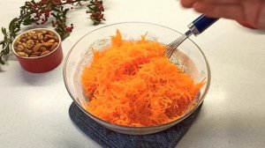 Морковный кекс. Сочный и нежный, ароматный кекс. Тонкий пряный вкус создаст праздничное настроение.