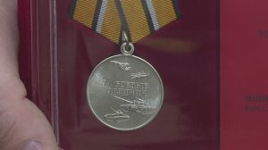 Оренбуржец Тамерлан Бигалеев удостоен медали «За боевые отличия»