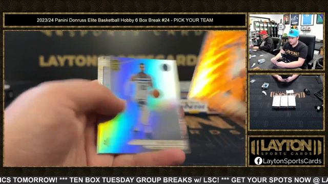 202324 Panini Donruss Elite Basketball Hobby 6 Box Break #24 PICK YOUR TEAM смотреть онлайн
