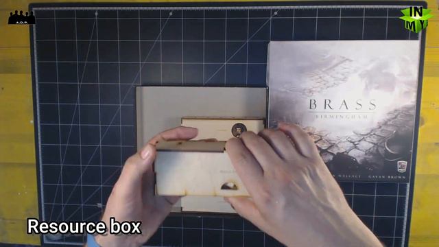 BraB organizer for board game Brass: Birmingham смотреть онлайн