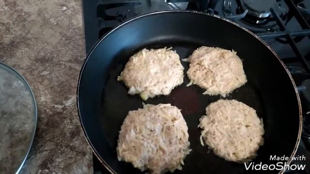 Быстрый рецепт драников