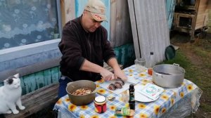 Клариевый африканский сом.  Как сделать шашлык!!!