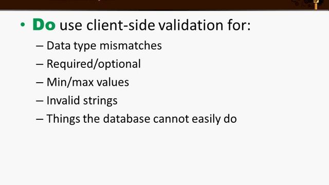 SQL Server Constraints: Server or Client-Side Constraints?