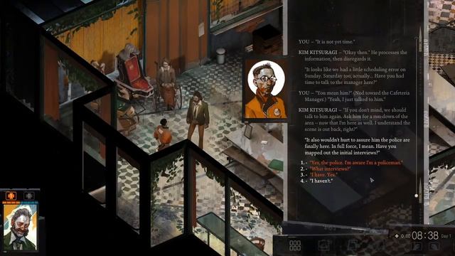 Прохождение Disco Elysium Ч-1 [Диско Элизиум] смотреть онлайн