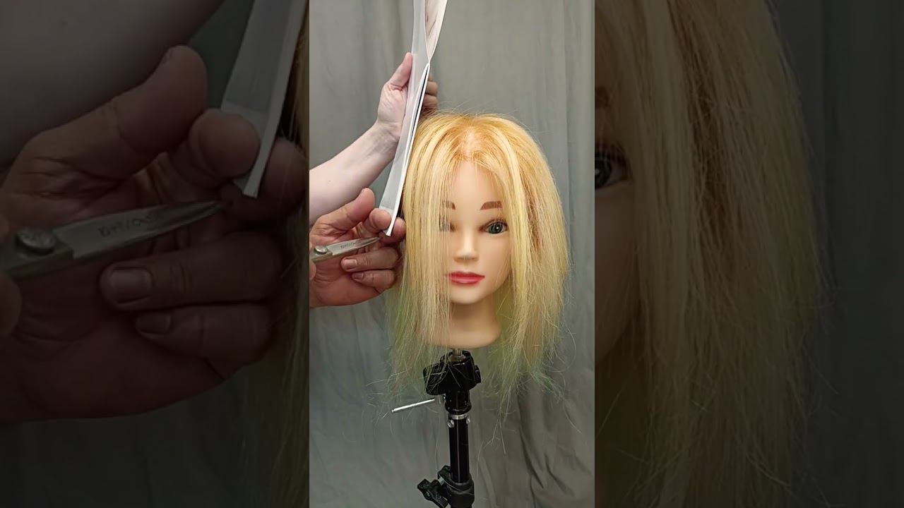 положение ножниц при стрижке. стрижка каре смотреть онлайн