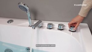 Гидромассажная ванна с насосом OLB-826 EvaGold