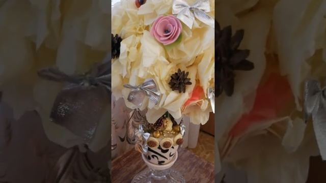 Поделка из бросового и природного материала. смотреть онлайн