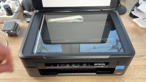 Epson Expression Home XP-2100 Print/Scan/Copy Wi-Fi Printer, Black Unboxing and instructions