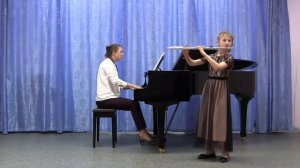 М. Бертомье. Романтическая сюита для флейты и фортепиано. Менуэт