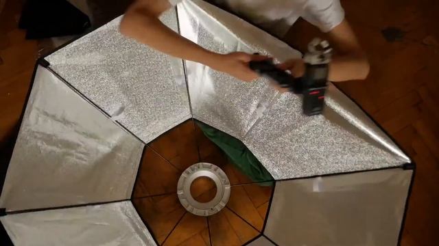 Как сложить, разобрать/собрать студийный софтбокс/октобокс смотреть онлайн