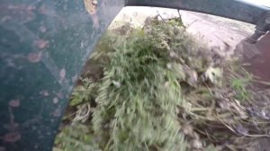 Уборка пленки и капельной ленты с поля