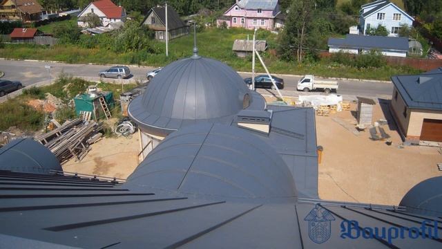 ООО "БауПрофиль". Наши работы. Фальцевая кровля. Сталь RUUKKI смотреть онлайн