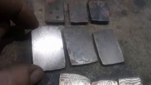 Мокуме гане, 6 опыт.