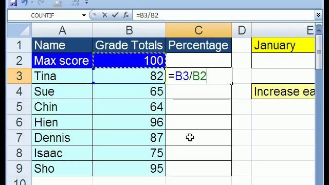 Excel Basics #8: Cell References Relative & Absolute