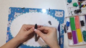 Ракета из пластилина