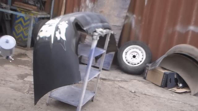 Грунтование бамперов сенс-ланос.Акриловый грунт Novol. смотреть онлайн