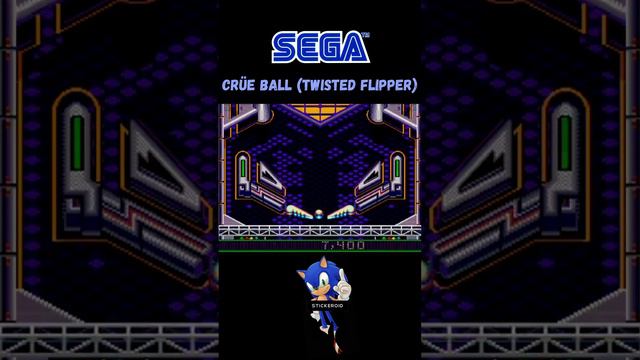 Crüe Ball (Twisted Flipper) | Sega Mega Drive (Genesis). #sega #retrogaming #ностальгия #ретроигры