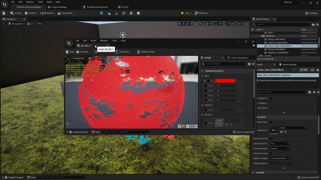 Создание Material Instance в Unreal Engine 5
