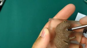 "Ёжик в тумане" из полимерной глины • мастер класс • polymer clay • DIY